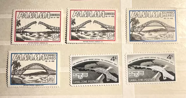 Panama, Canalzone - Briefmarken, Stamps