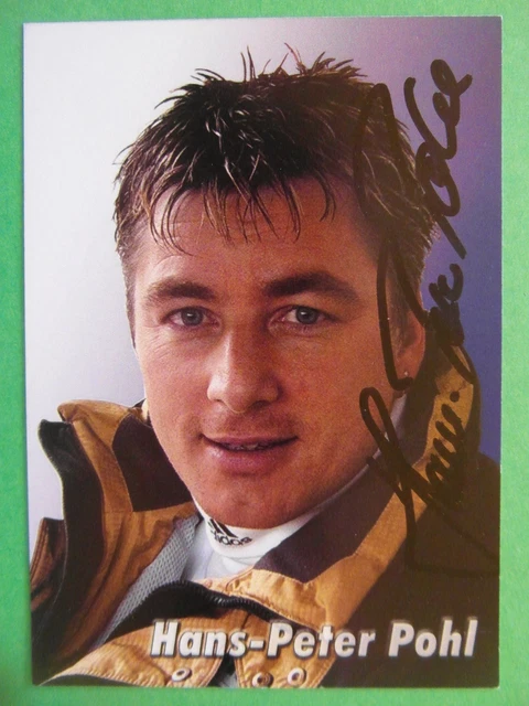AUTOGRAMMKARTE HANSPETER POHL Autogramm Wintersport Nordische
