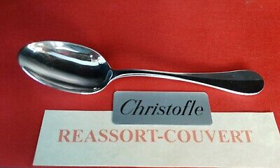 CUILLÈRE ENTREMETS PORT ROYAL 17 CM CHRISTOFLE TRÈS BEL ÉTAT MÉTAL ARGENT 