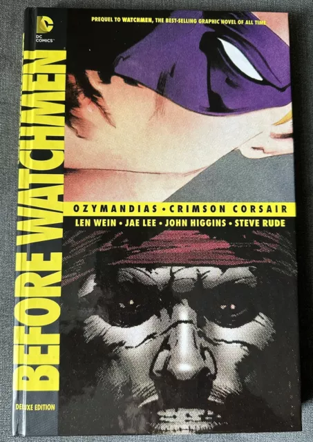 Before Watchmen Deluxe Edition Hardback graphic novel Ozymindas/Crimson Corsair