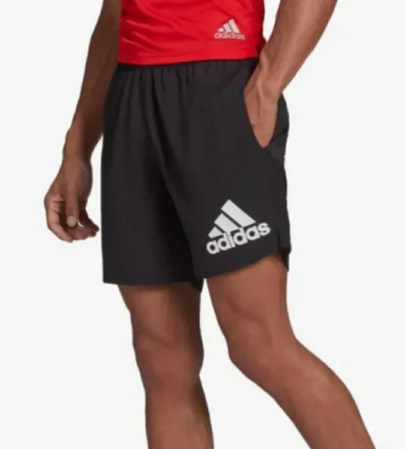 "ADIDAS"ORIGINAL Herren Shorts, kurze Hose Sport/Freizeithose mit Slip & Taschen