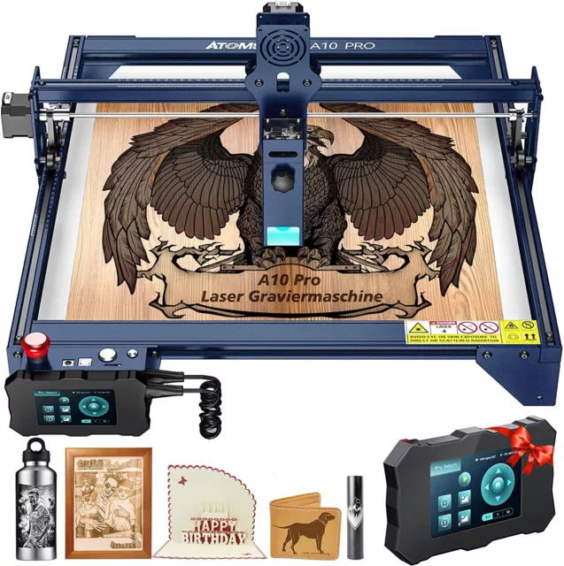 2023 ATOMSTACK A10 PRO 50W Laser Engraver 150W Effect Wood Acrylic Metal  Cutting