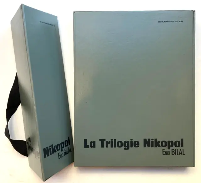 TRILOGIE NIKOPOL (Bilal) Intégrale LUXE tirage 550 ex.num. signé HUMANOIDES 1992