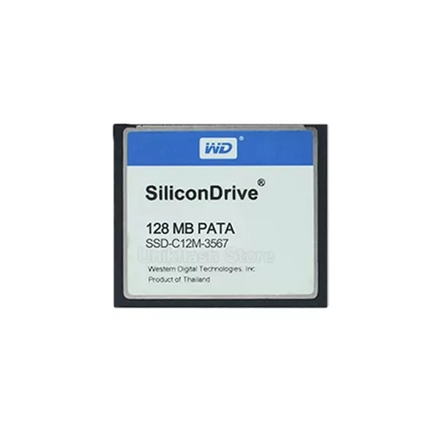 1/5/10PCS WD SiliconDrive 128MB PATA CompactFlash CF Memory Card