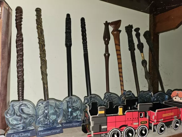 Coles Harry Potter Wands Complete Set With Boxes