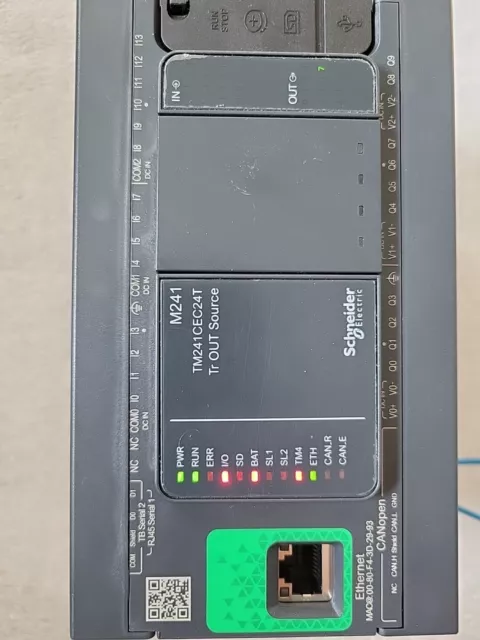 TM241CEC24T Schneider Electric Modicon Telemecanique Controller PLC