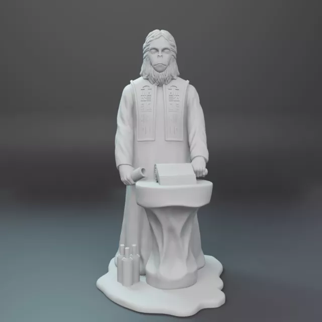 Planet of the Apes Lawgiver 5 inch Statue 3D Printed Taylor Nova Zira