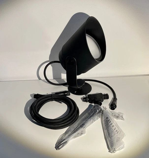 Faretto Da Giardino Philips Hue Lily XL Set Base | Antracite, Luce Bianca E Colorata, 16 Milioni Di Colori | Alimentatore Incluso, Bassa Tensione, Controllabile Via App O Voce