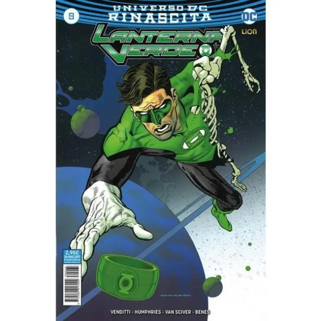 Lanterna Verde Rinascita 9 - Mensile 87 - Rw Lion - Dc Comics Italiano - Nuovo