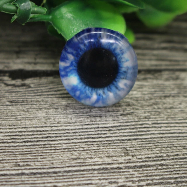 100 Pcs Photo Glass Cabochons DIY Crafts Eyeballs Diamond Dangle Earrings Baby 6