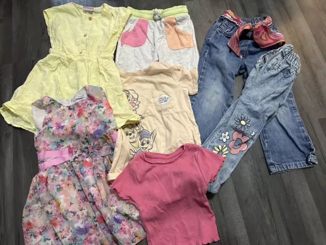 Baby Girl’s 18-24 Months Toddler Clothing Bundle Dresses Jeans T-shirts Next