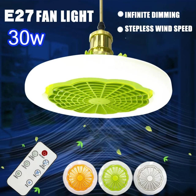 CEILING FAN LIGHT with Remote Control Chandelier Ceiling Fan Lamp Hot ...