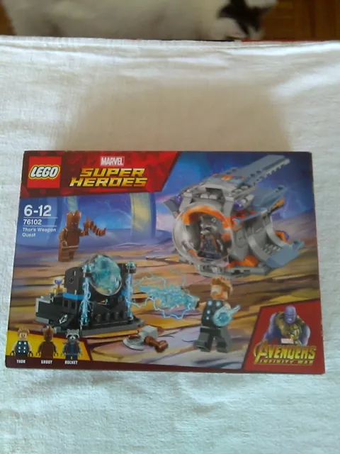 Lego 76102 Marvel A La Recherche Du Marteau De Thor. Neuf .