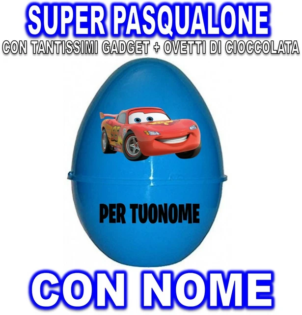 Uovo Di Pasqua Gigante Con Sonic E Sorprese - Contenitore Vuoto Per Regali E Bomboniere (Fatto In Italia) - Foto 2