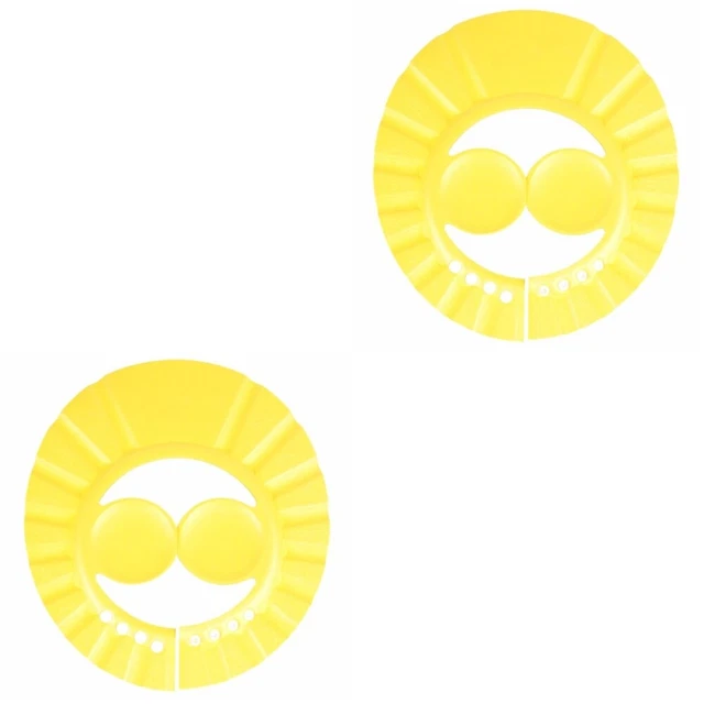 2 piezas Ajustable Impermeable EVA Bebé Niños Niños Ducha Champú de baño