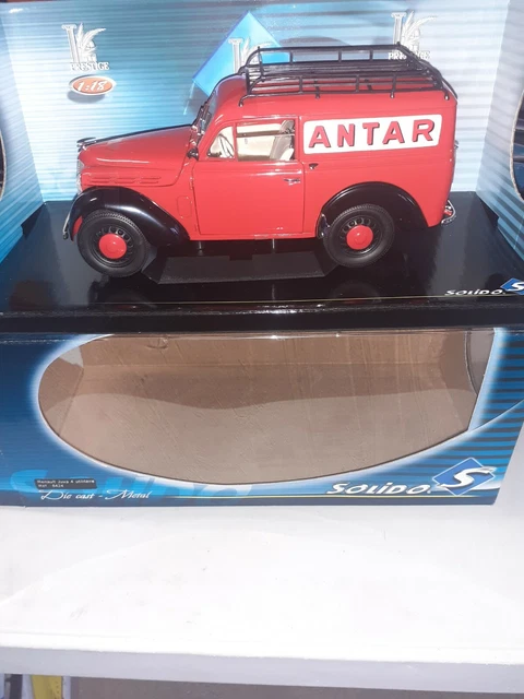 Solido 1/18 Renault Juva 4 Utilitaire Antar Rouge
