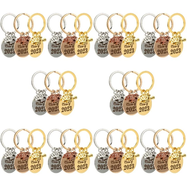 10x Meaningful Graduation Theme Senior Year Pendant Keychain