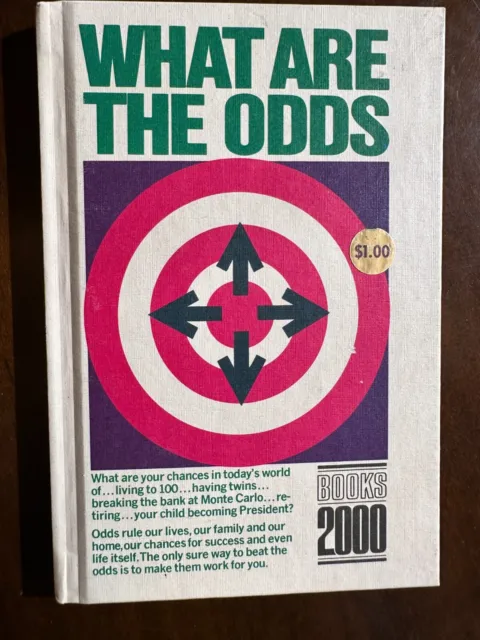 What Are The Odds by Mel Evans and Walter Gibson 1972 OOP Gift from the author
