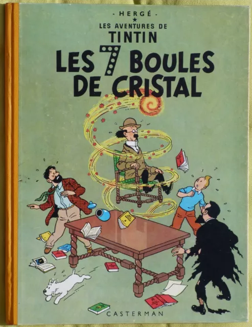 Tintin, Les 7 boules de cristal, B12  1955/Quasi NEUF !