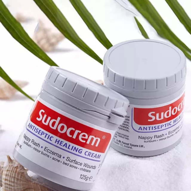 125g Sudocrem Healing Cream Tub Nappy Rash & Skin Irritations Zinc Oxide 15.25%