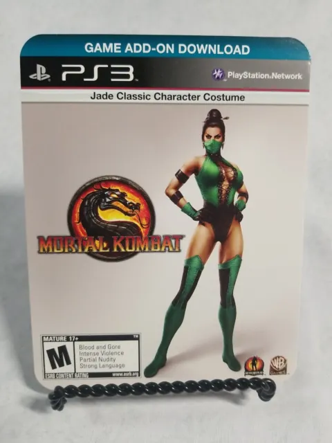 Mortal Kombat PS3 Jade Costume Add On Sony PlayStation Classic Character