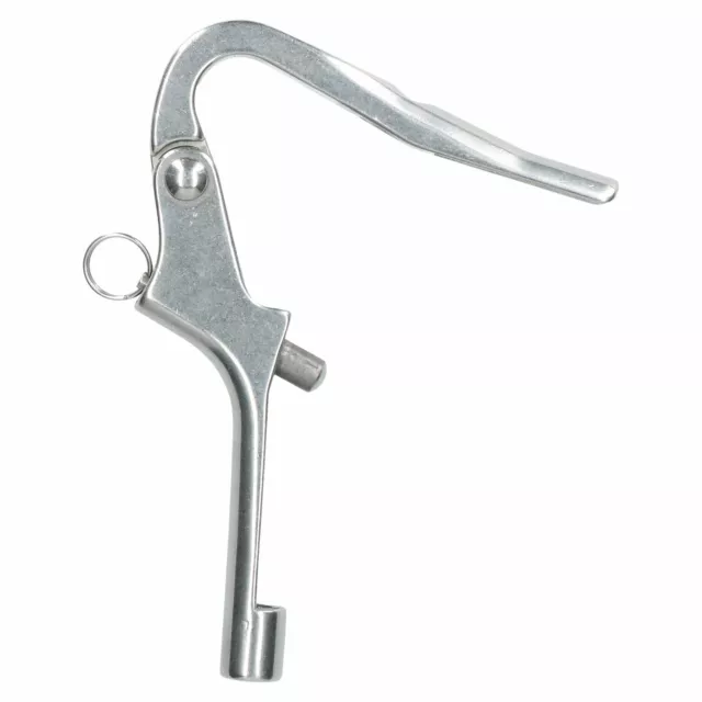 6" Pelican Hook Eye for Boat Guard Rail Marine Grade 316 Stainless Steel 2 PACK