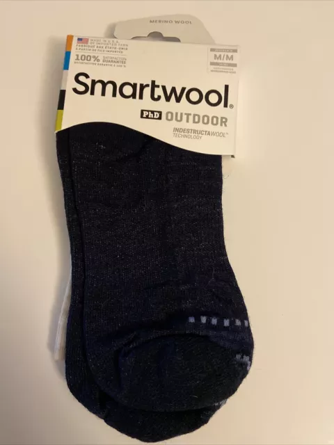 Smartwool Woman’s PHD Outdoor Light Cushion Crew-Deep Navy-Medium