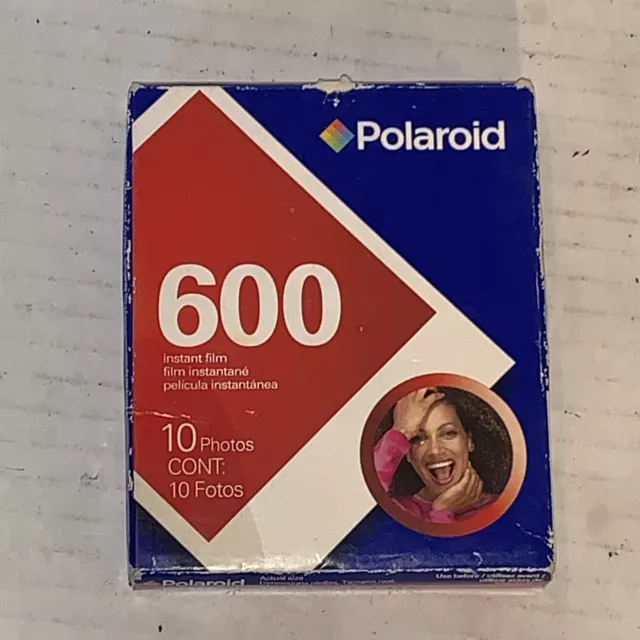 Polaroid 600 Instant Film Photo Pack Of 10 Expired 01/09 New Sealed Old Stock