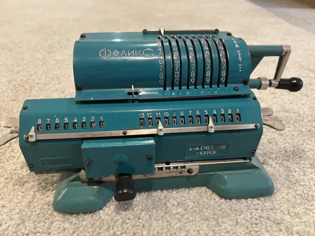 Vintage arithmometer Felix Made In USSR