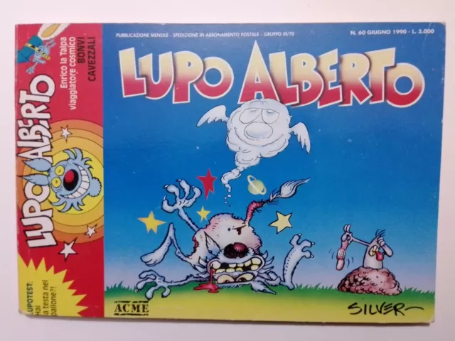 Lupo Alberto Numero 60  Edizioni Acme Originale Del 1990  In Ottimo Stato