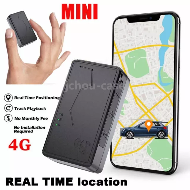 4G GPS Tracker MINI Tracking Device Powerful Magnet Car Boat Real-time Location