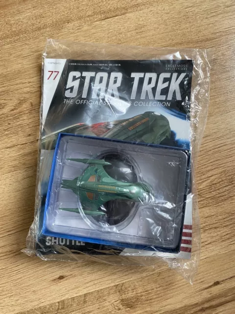 Eaglemoss Star Trek Raumschiffe Sammlung romulanischer Shuttle Ausgabe #77