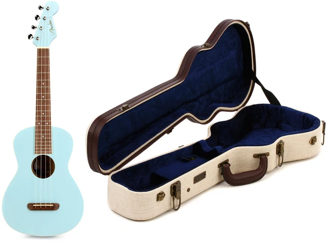 Fender 0970450504 + Gator GW-JM UKE-TEN Value Bundle