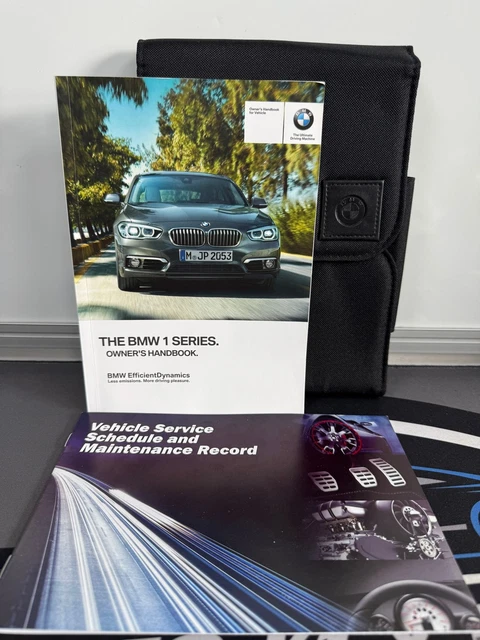 BMW 1 SERIES F20 F21 Owners Pack / Handbook / Manual With Wallet 15~19 ...
