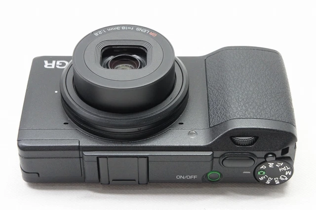 "580 shots" RICOH GR II 16.2 MP Compact Digital Camera Black #230916b 3