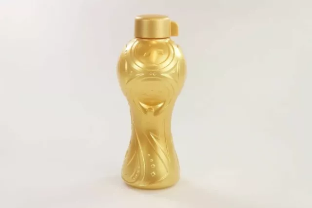 Tupperware Eco Bottiglia Campioni Calcio Da 750 Ml Colore Oro!Tappo A Vite
