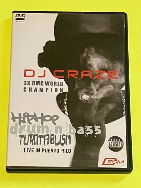 Dj Craze Dmc World Champion Hip Hop Drum N Bass Live In Puerto Rico Dvd