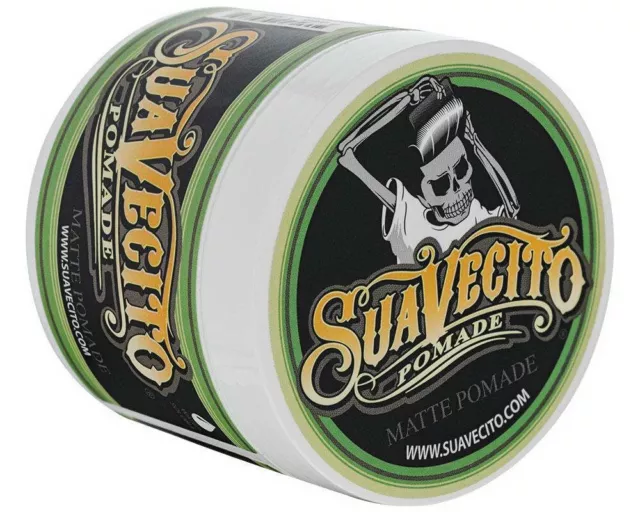 Suavecito Matte Pomade 113g/WATER SOLUBLE/NO SHINE/MEDIUM HOLD