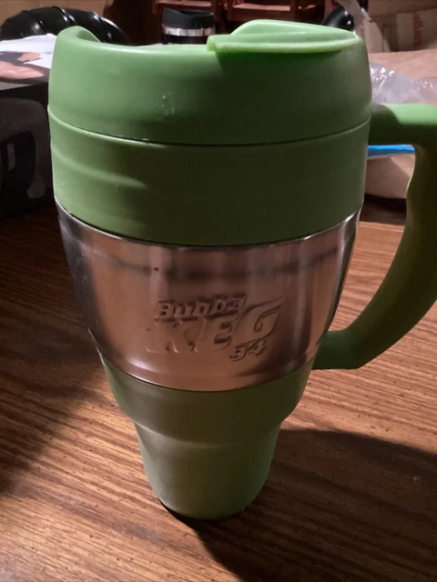 Bubba Keg 34 Ounce Green Hot Cold Insulated Mug Cup With Handle Inzone 34 oz.