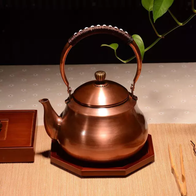 Copper Stove Top Water Kettle Teapot Tea Kettle for Stovetop