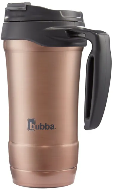 Bubba Hero Stainless Steel Travel Mug w/ Handle, 18 oz - Rose Gold