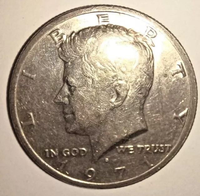 1971 D Usa Kennedy Half Dollar - Us Fifty Cents - 50 Cent Coin - 1971-D