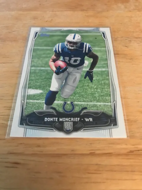 2014 Topps Donte Moncrief Colts Steelers Rookie