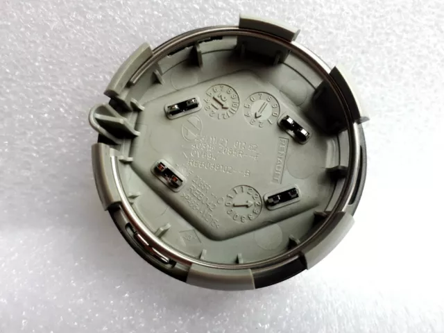 4 Centre de roue Renault 57mm Cache moyeu Cabochon De Roue Enjoliveur 403152085R 3