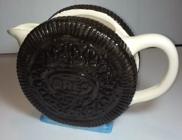 Vintage Ceramic Nabisco Oreo Cookie Milk Pitcher