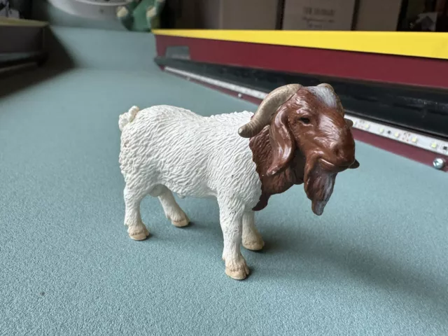 Schleich BOER BILLY GOAT Male Figurine Farm Animal 13258 Retired 2001 Figure Toy