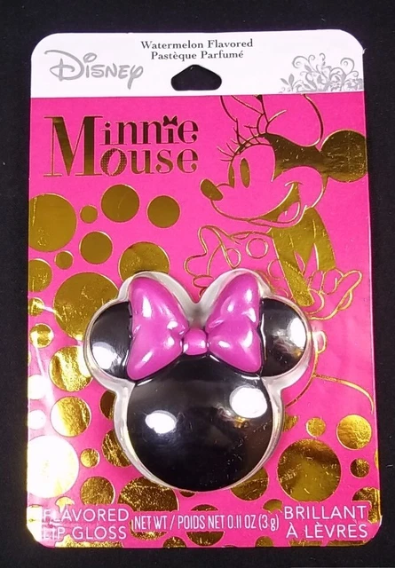 Disney Minnie Mouse Watermelon Lip Gloss compact NEW