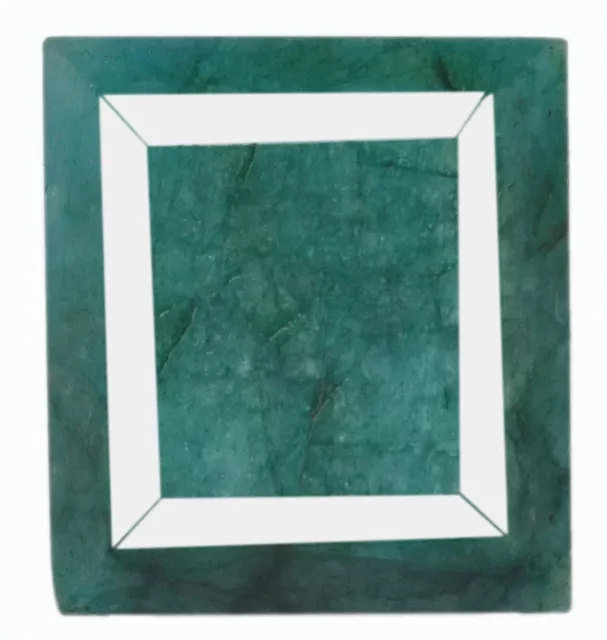 107.00CT Rectangle Shape Certified 100% Natural Brazilian Emerald Loose Gemstone