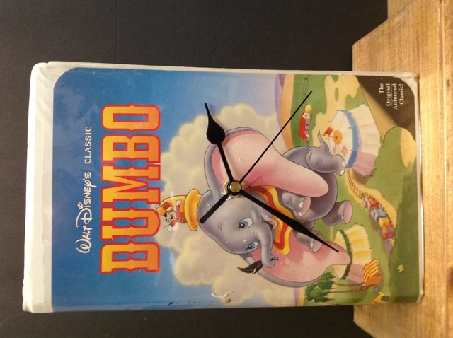 DUMBO DISNEY MOVIE VHS Clamshell Clock £19.15 - PicClick UK