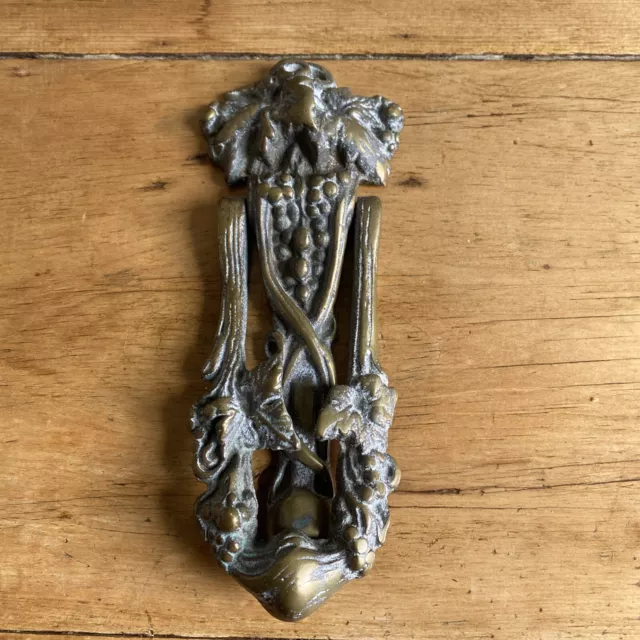 Antique Kenrick Brass Door Knocker